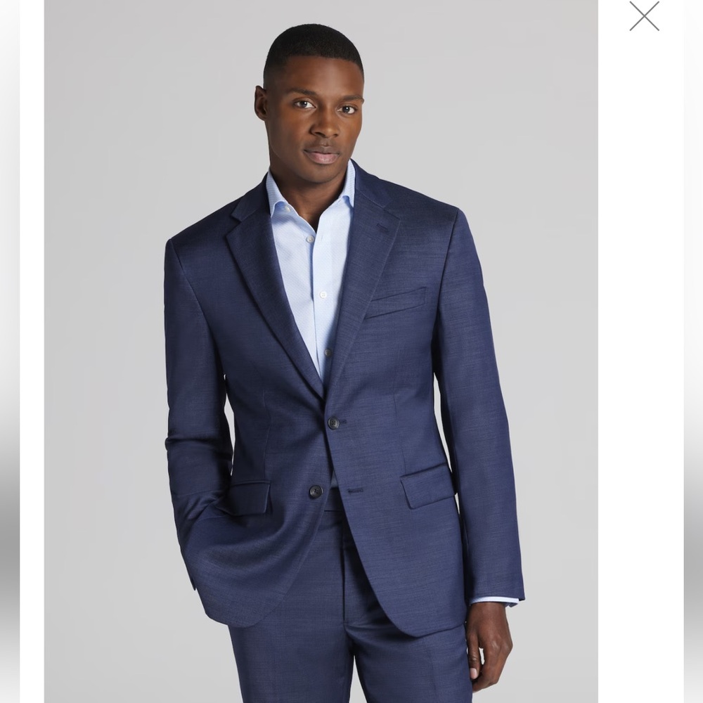 Kenneth Cole 3 Piece Formal Mens Business /Wedding / Office Suit